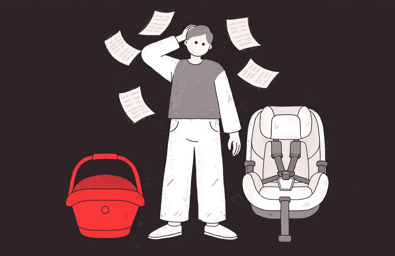Convertible vs infant car seat: puzzled dad between a bucket carrier and a convertible seat